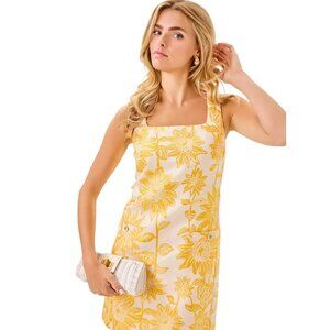 Women's - Lilly Pulitzer Albright Shift Dress in Resort White via Sunny, Size 00